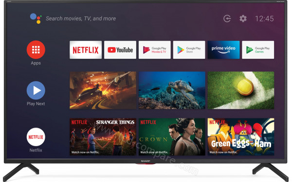 SHARP 50BN6EA - Vue de face Android
