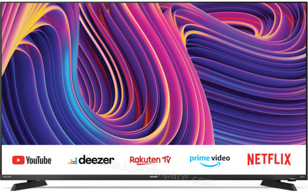SHARP 50DJ3E - Vue de face