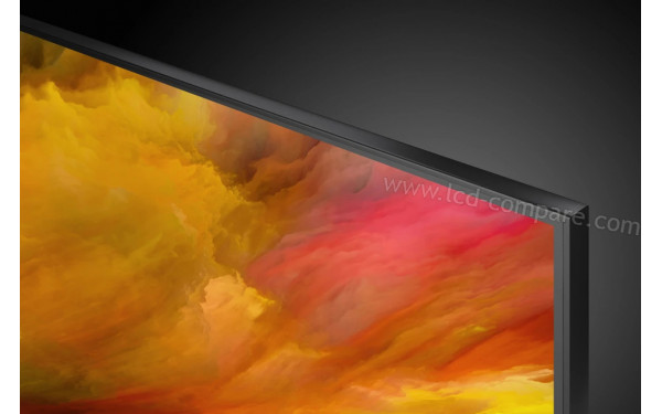 SHARP 50EQ3EA - Zoom sur le coin sup&eacute;rieur droit