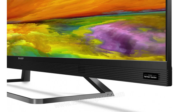 SHARP 50EQ3EA - Zoom sur la partie basse
