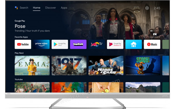 SHARP 50EQ4EA - Vue de face Android