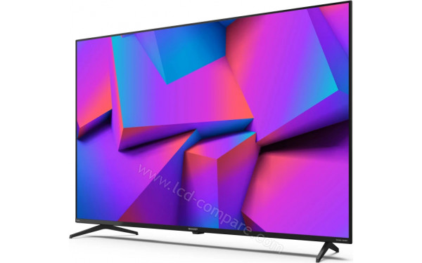 SHARP 50FK6E - Vue 3/4 droite