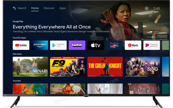 SHARP 50FL1EA - Vue de face