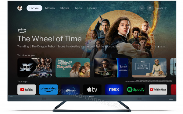 SHARP 50FQ5EG - Vue de face