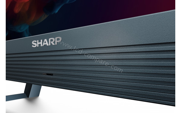 SHARP 50FQ5EG - Zoom sur la partie basse