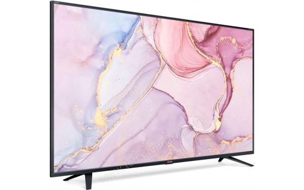 SHARP 55BJ5E - Vue 3/4 gauche