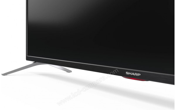 SHARP 55BL6EA - Zoom sur la partie basse