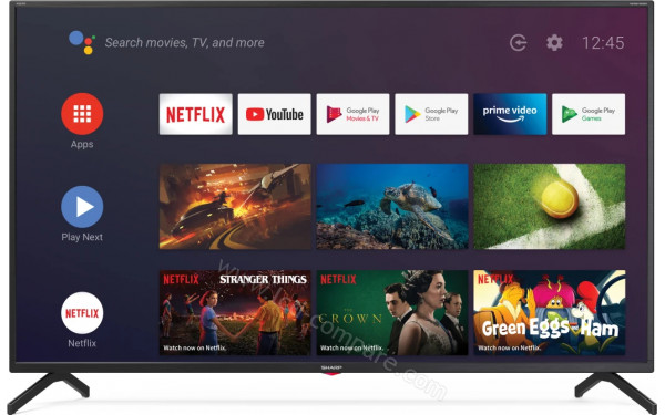 SHARP 55BN3EA - Vue de face