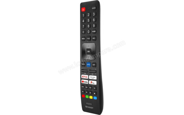 SHARP 55FK6E - T&eacute;l&eacute;commande