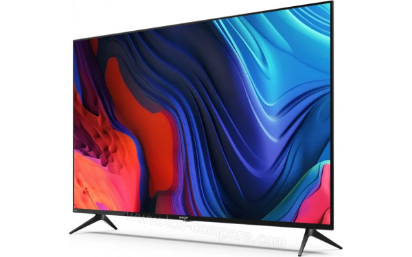 SHARP 55FL1EA - Vue 3/4 droite