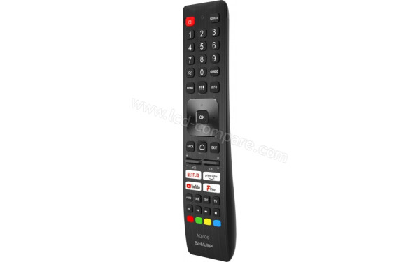 SHARP 55FL1EA - T&eacute;l&eacute;commande