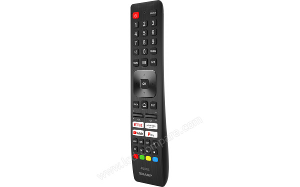 SHARP 55FP6EA - T&eacute;l&eacute;commande