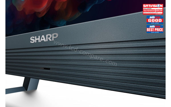 SHARP 55FQ5EG - Zoom sur la partie basse