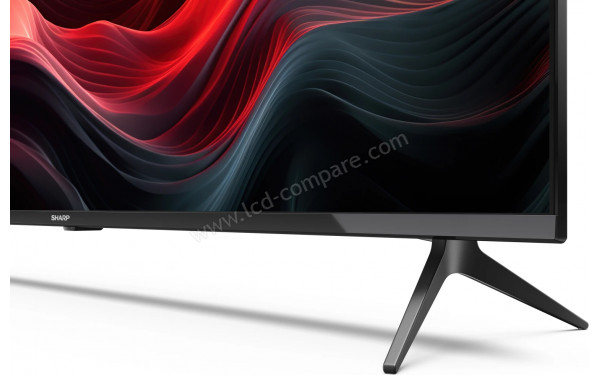 SHARP 55GL4060E - Zoom sur la partie basse