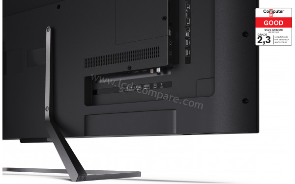 SHARP 55GR8265E - Vue 3/4 arri&egrave;re