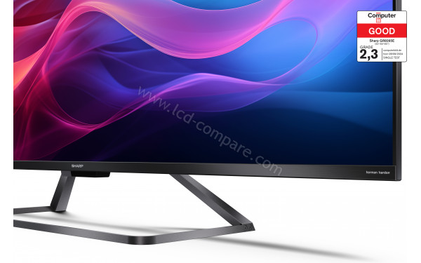 SHARP 55GR8265E - Zoom sur la partie basse