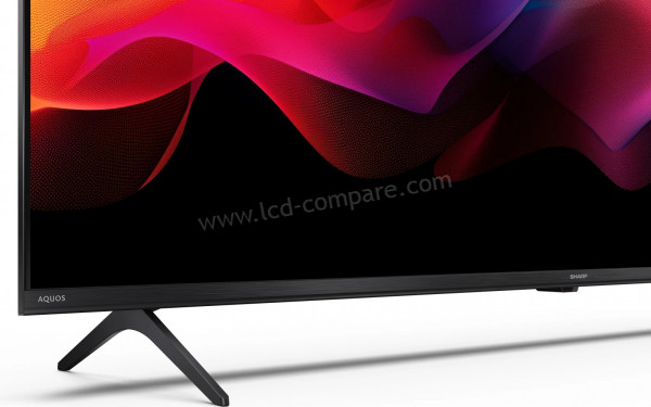 SHARP 55HM5245E - Zoom sur la partie basse