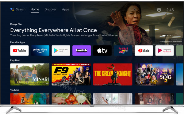 SHARP 65FP6EA - Vue de face