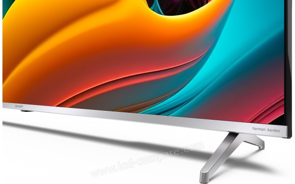 SHARP 65FP6EA - Zoom sur la partie basse