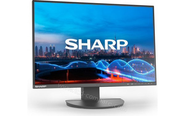SHARP MultiSync EA241W-BK - Vue 3/4 gauche