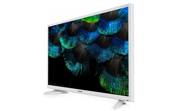 SHARP LC-32HI3222EW - Vue 3/4 droite