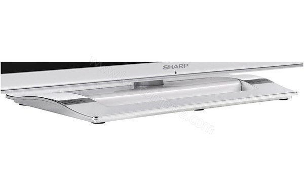 SHARP LC-32LE350E-WH - Zoom sur la partie basse