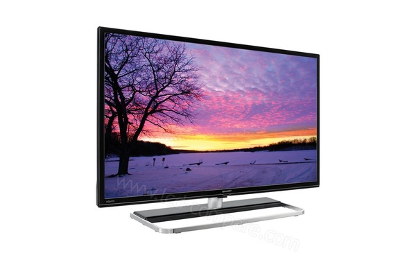 SHARP LC-32LE361EN-BK - Vue 3/4 gauche