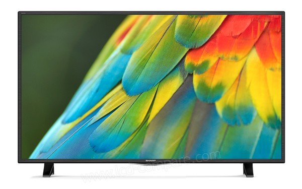 SHARP LC-43CFE4142E - Vue de face