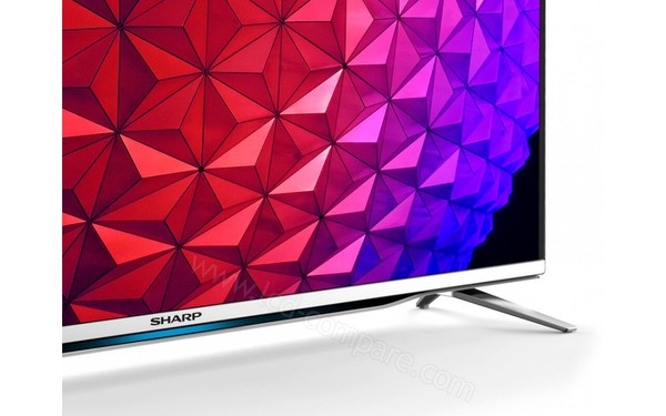 SHARP LC-43CFG6452E - Zoom sur la partie basse