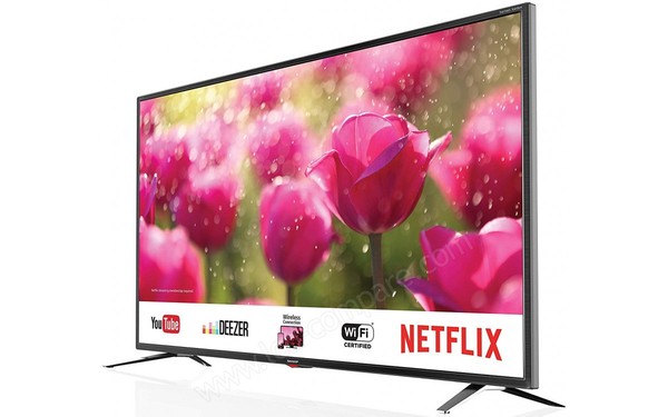 SHARP LC-43UI7352E - Vue 3/4 droite