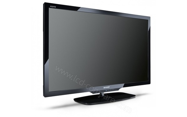 SHARP LC-46LE732ENET - Vue 3/4 gauche