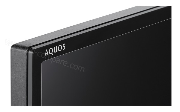 SHARP LC-50LD265E - Zoom sur le coin sup&eacute;rieur gauche