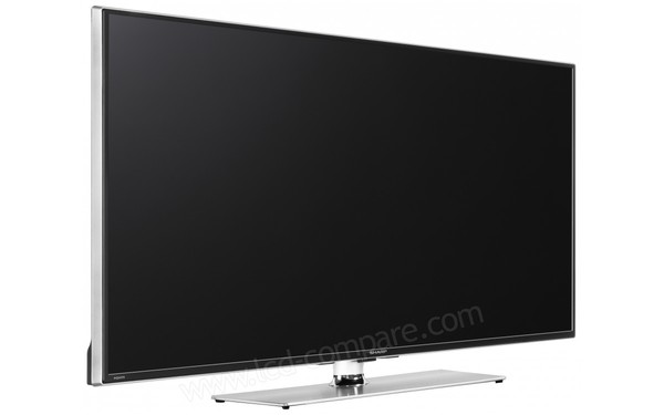 SHARP LC-50LE760E - Vue 3/4 gauche
