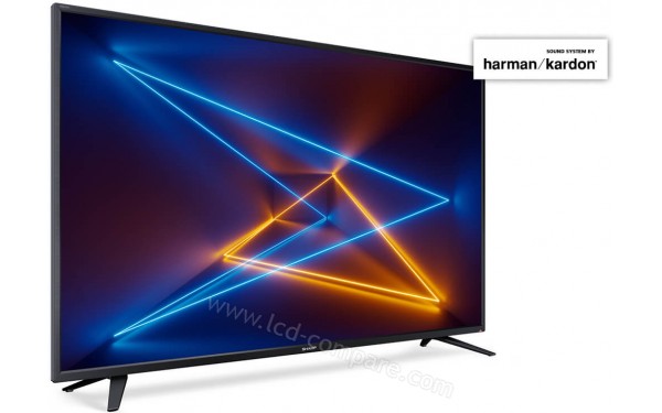 SHARP LC-50UI7252K - Vue 3/4 gauche