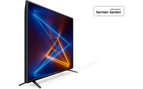 SHARP LC-50UI7252K - Vue 3/4 gauche quasi profil