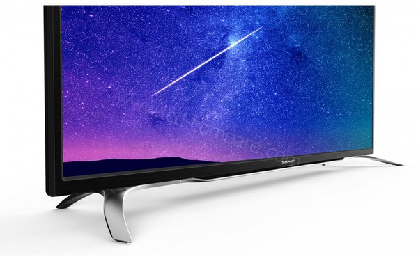 SHARP LC-55SFE7332E - Zoom sur la partie basse