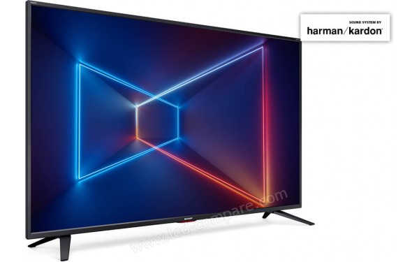 SHARP LC-55UI7552E - Vue 3/4 gauche