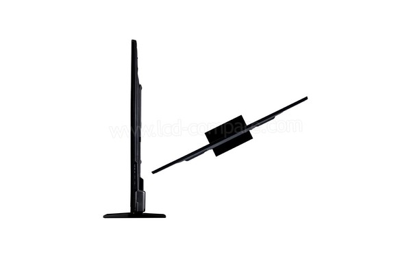 SHARP LC-60LE635E - Vue de profil et de dessus