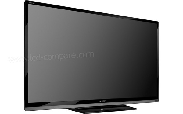 SHARP LC-60LE740E - Vue 3/4 gauche