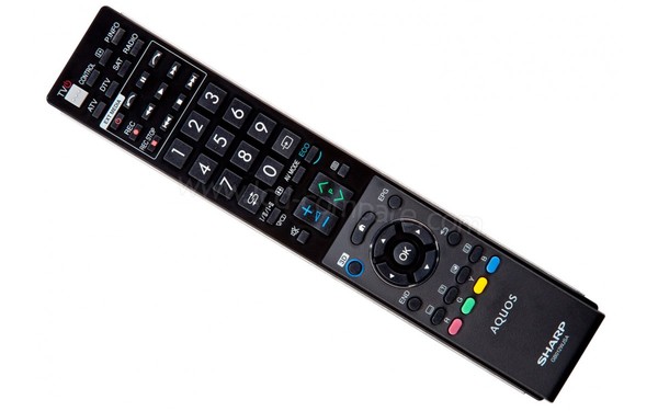 SHARP LC-60LE740E - T&eacute;l&eacute;commande