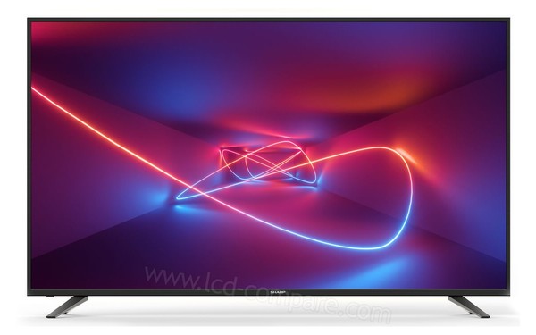 SHARP LC-60UI7652K - Vue de face