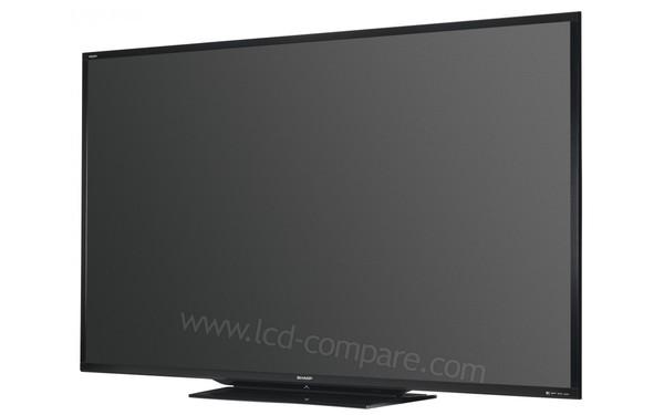 SHARP LC-90LE745E - Vue 3/4 droit