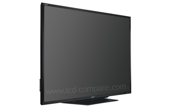 SHARP LC-90LE745E - Vue 3/4 gauche