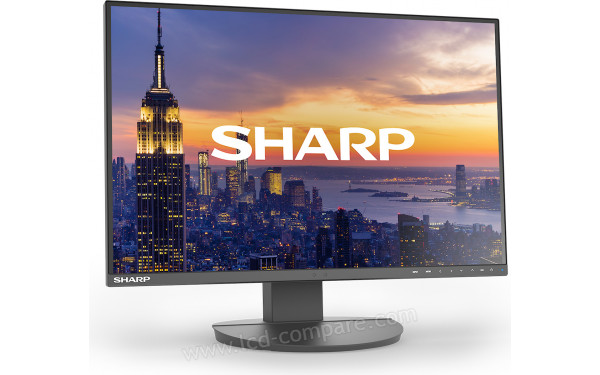 SHARP MultiSync EA242W-BK - Vue 3/4 gauche