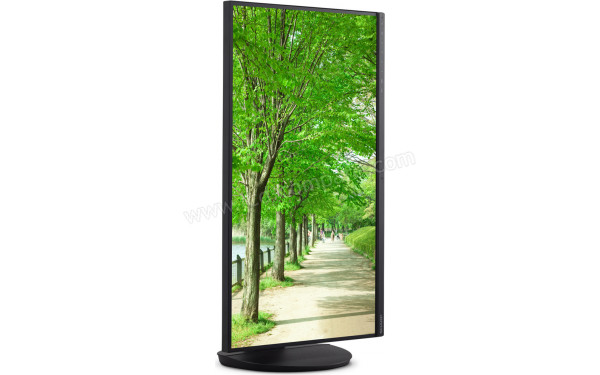 SHARP MultiSync EA272Q-BK - Vue de face en mode portrait