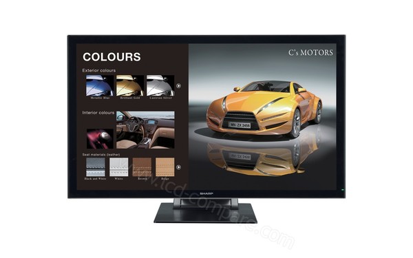 SHARP PN-K322BH - Vue de face