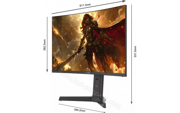 SKILLKORP M27_2 Curved - Vue 3/4 droite