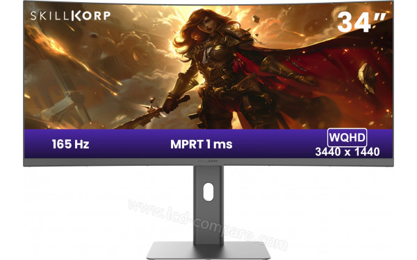 SKILLKORP M34 Curved - Vue de face