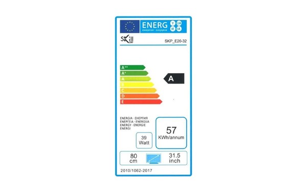 SKILLKORP SKP_E20-32 - &Eacute;tiquette &eacute;nergie