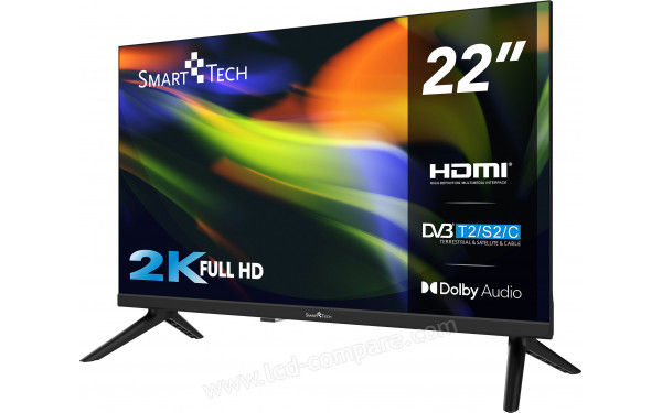 SMART-TECH 22FN01V - Vue 3/4 droite